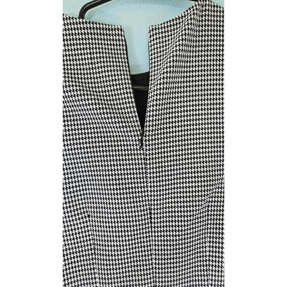 Express Black and White Houndstooth Long Sleeve Romper Size 2 NWT - Picture 3 of 10